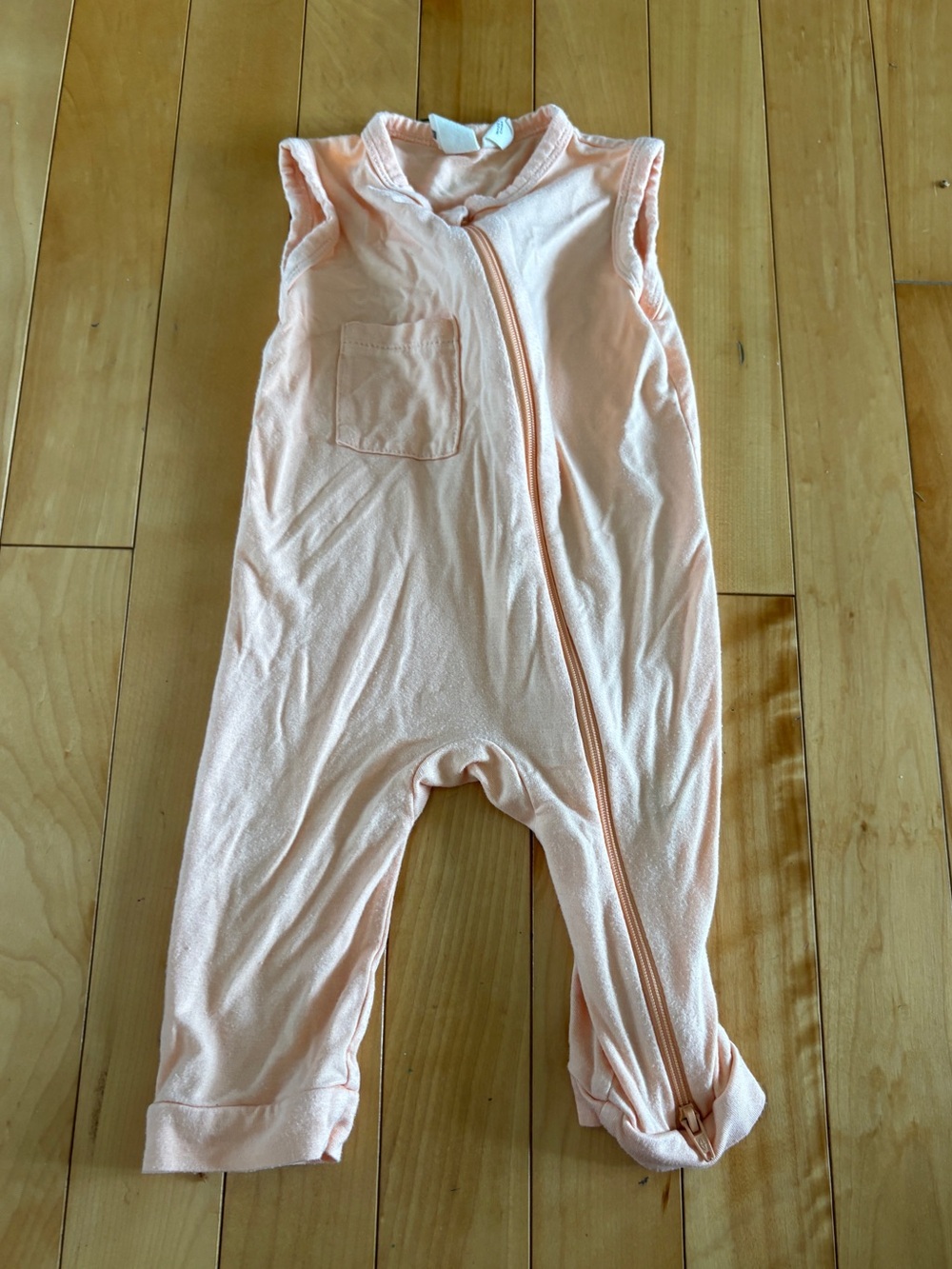Kyte Baby sleeveless romper orange / coral colour 3-6 months